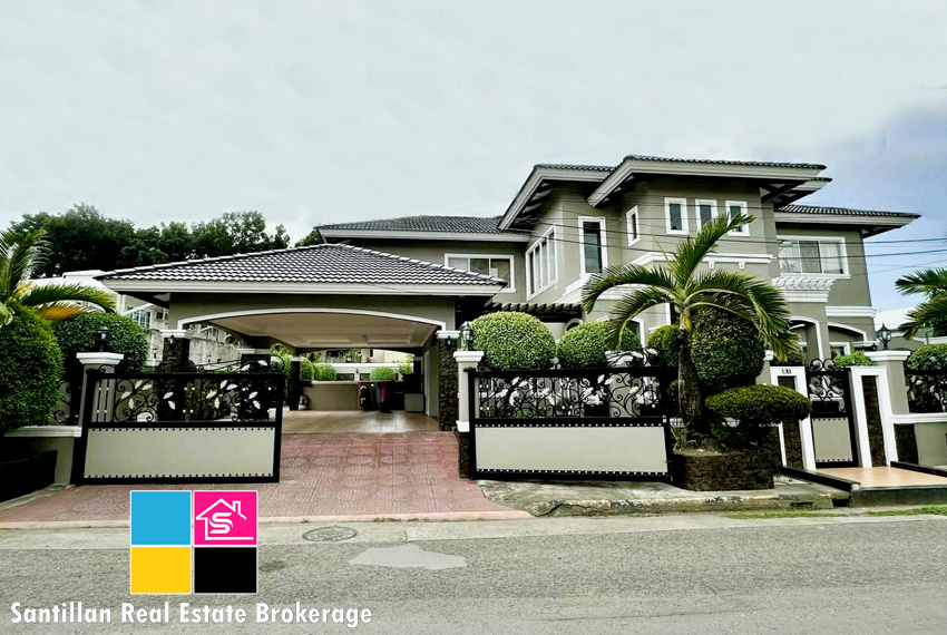 Mediterranean House with Swimming Pool for Sale at Santo Niño Village Banilad Cebu City 1